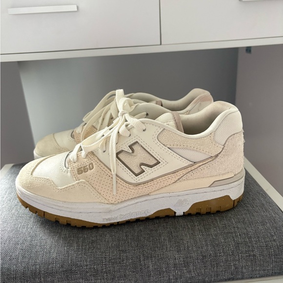 New Balance Shoes - New Balance 550 Off-White Sneakers